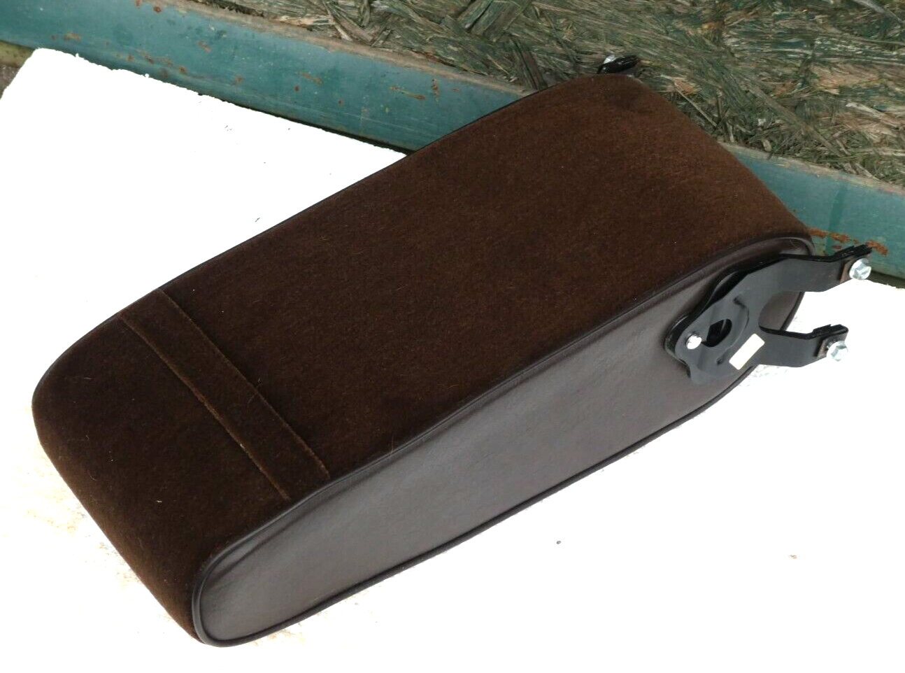 Mercedes-Benz C126 SEC Coupe 126 Armlehne hinten _ Velour braun