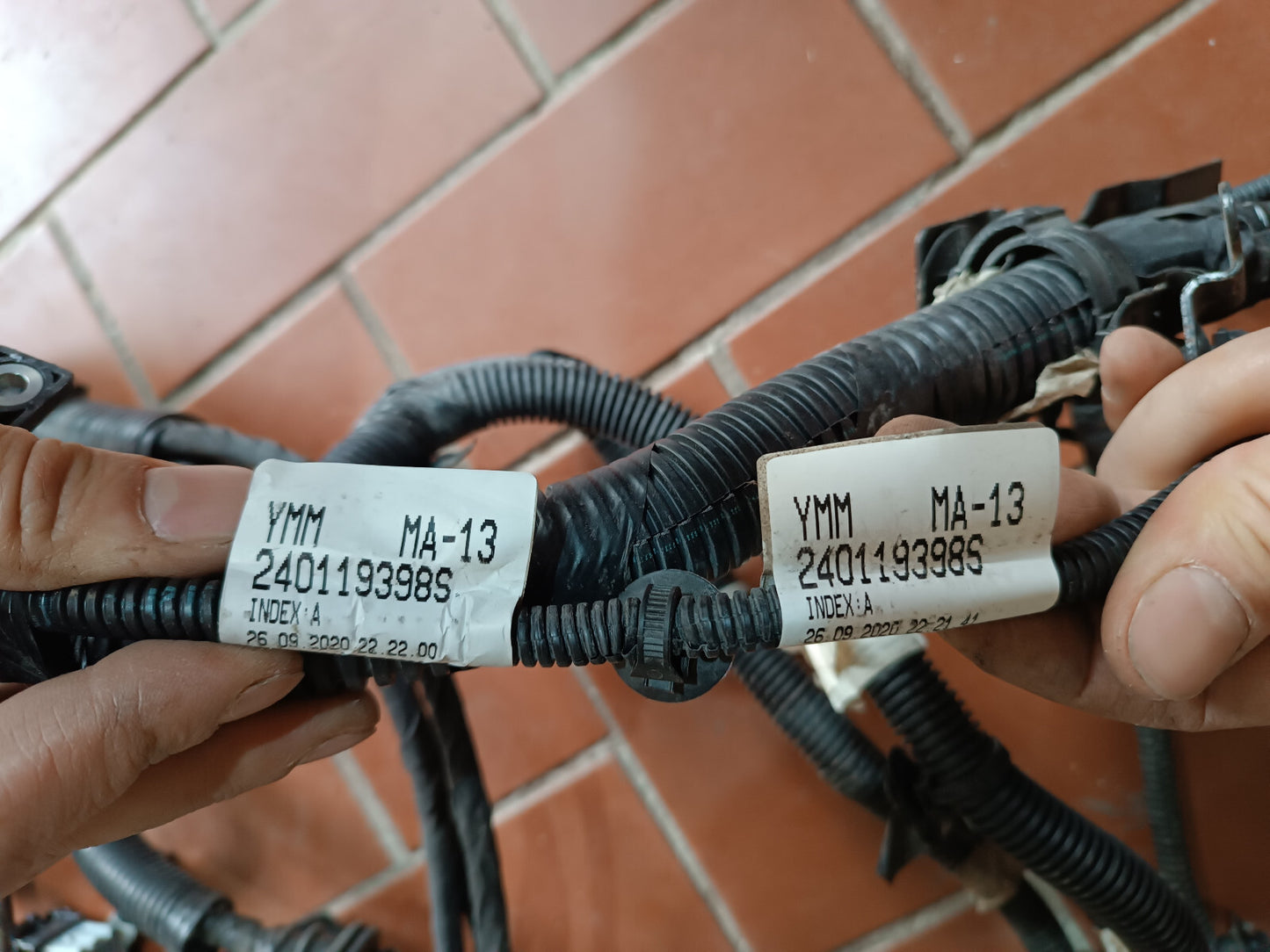 Renault Zoe 2022 Motor Elektrik Kabelbaum ORIGINAL gebraucht - 240119398S