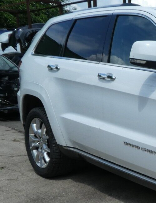 Jeep Grand WK2 Tür Hinten Rechts ohne Anbauteile Weiß _ Bj.2015 ORIGINAL gebraucht - Cherokee