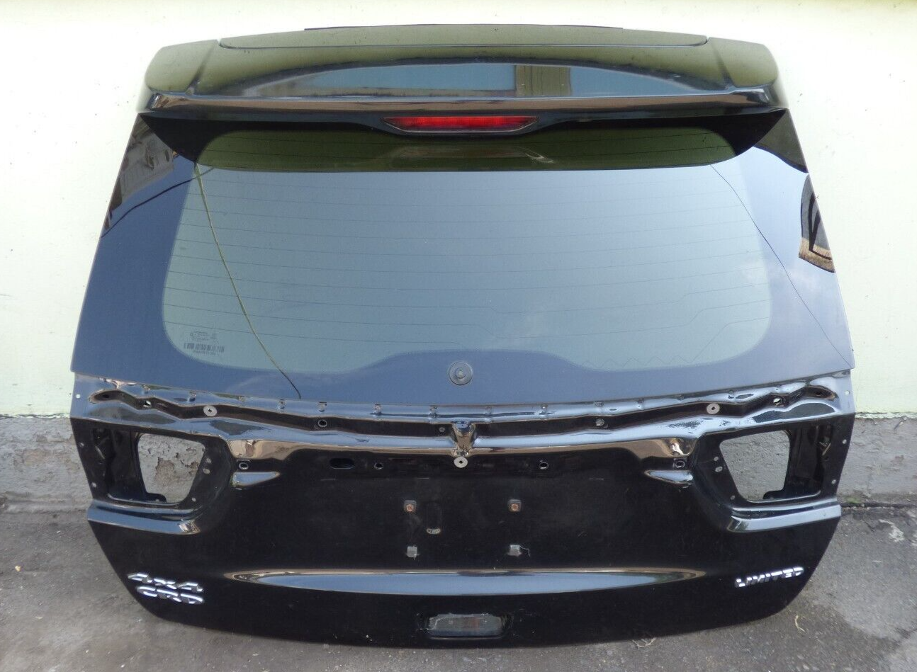 Original Jeep Grand Cherokee IV WK2  2013 gebraucht - 2018 Heckklappe mit Glass in Schwarz