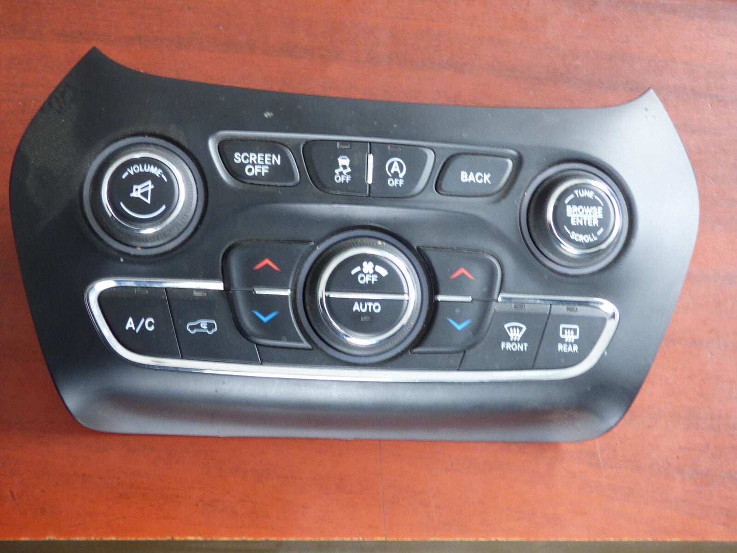 Jeep Cherokee KL 2.0 CRD Klimabedienteil Klima Bedienteil Climatronic ORIGINAL gebraucht - 68249515AA