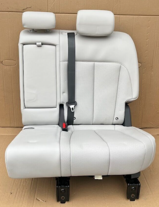 HYUNDAI IONIQ 5 Leder Sitze Hinten Links Weiß Ausstattung wie NEU ORIGINAL gebraucht - reichhaltigste
