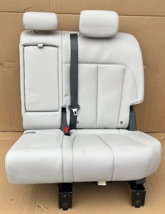HYUNDAI IONIQ 5 Leder Sitze Hinten Links Weiß Ausstattung wie NEU ORIGINAL gebraucht - reichhaltigste