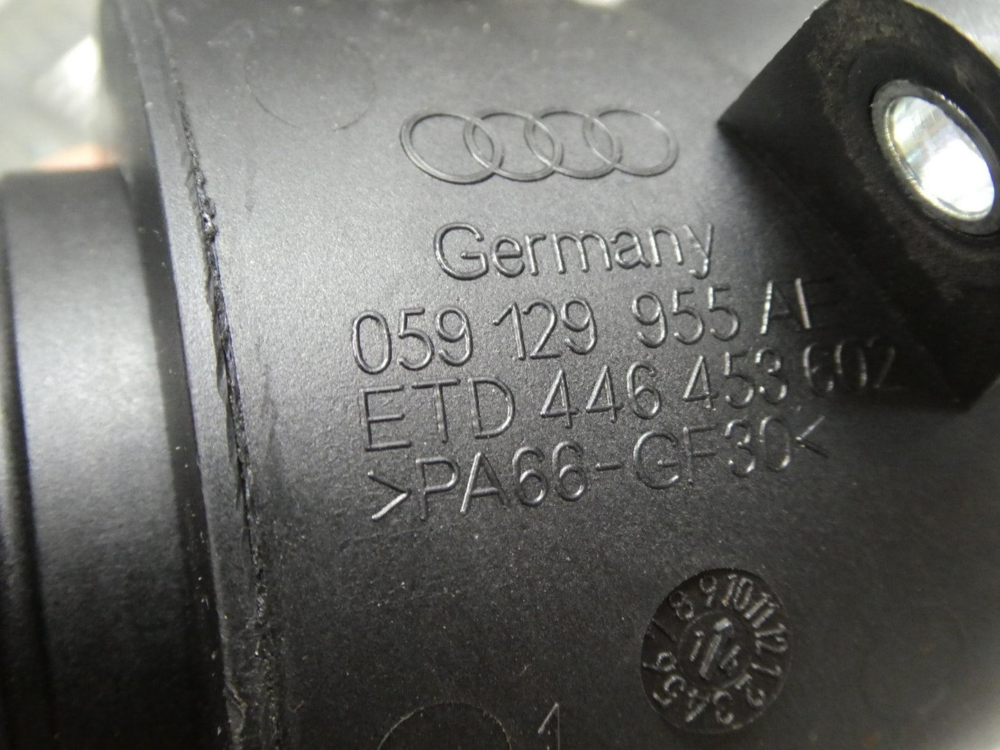 Original PORSCHE MACAN 3.0 TDI Turboschlauch Luftschlauch gebraucht - 059129955AE