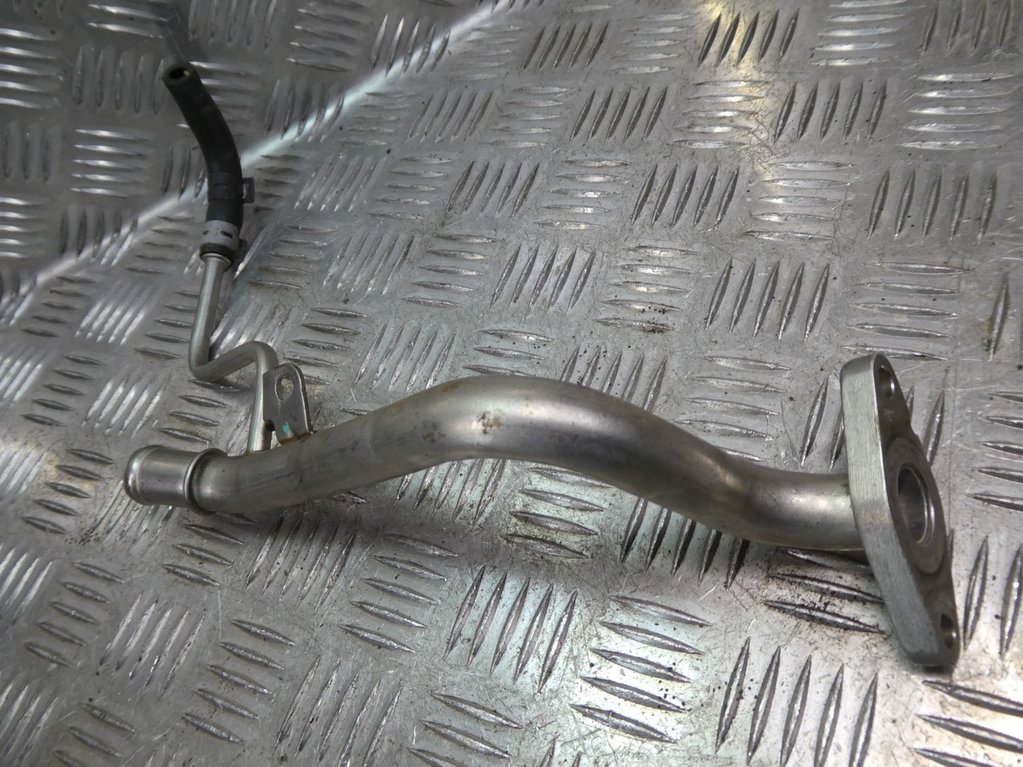 OPEL ASTRA K 1.0 TURBO 12V Orig. Rohr Wasser Kühlung Thermostat Bypass ORIGINAL gebraucht - 55492662