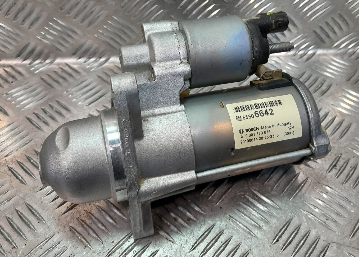 OPEL ASTRA K 1.4 Turbo Original Anlasser Starter 0001170675 gebraucht - 55506642