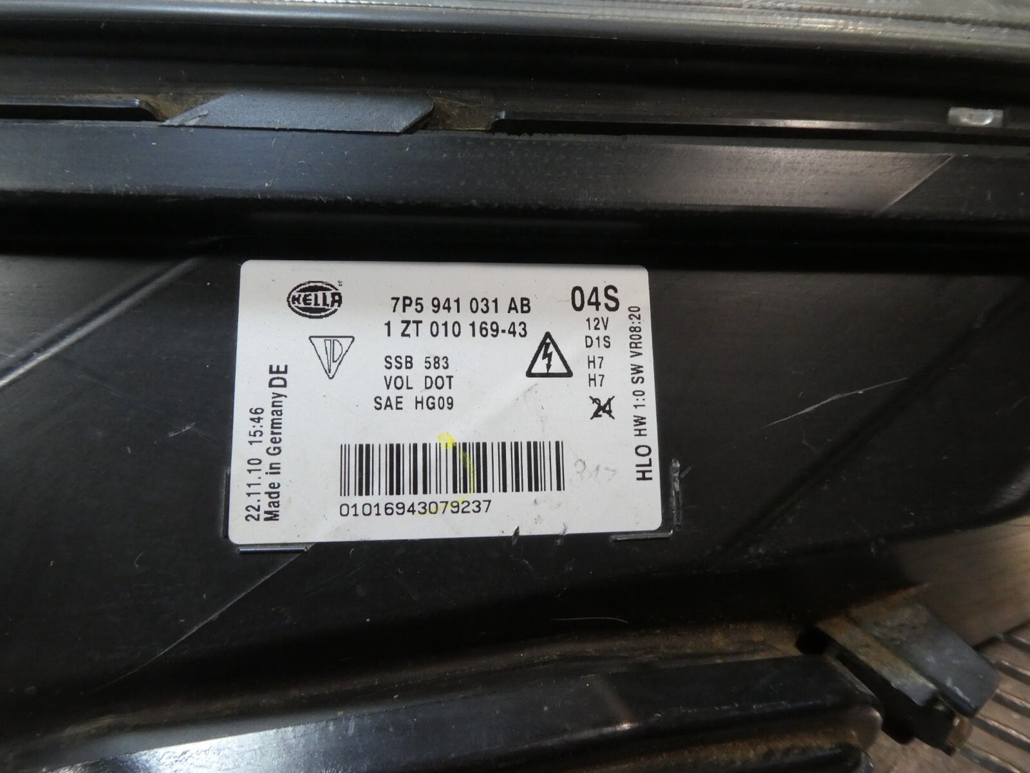 Porsche Cayenne 92A Frontscheinwerfer Xenon Links Scheinwerfer ORIGINAL gebraucht - 7P5941031AB