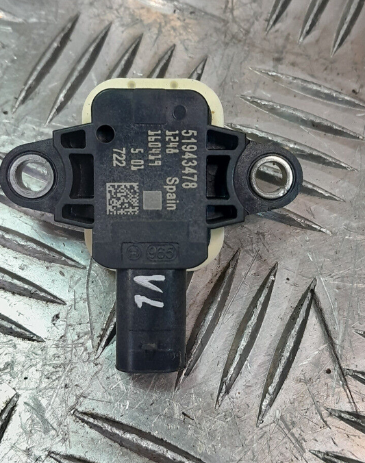 Jeep Renegade 1.6 Mjet Crashsensor Drucksensor Vorne Links ORIGINAL gebraucht - 51943478