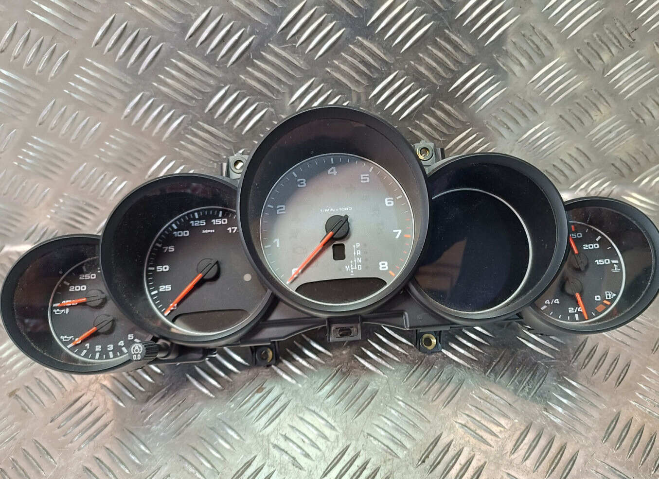 Porsche Cayenne S 92A Tacho Instrumententafel 7P5920901S MPH ORIGINAL gebraucht - Kombiinstrument