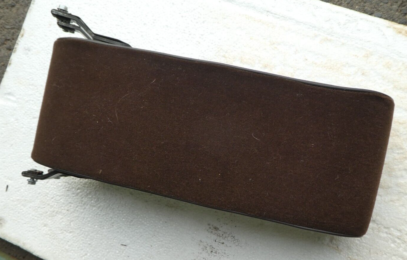 Mercedes-Benz C126 SEC Coupe 126 Armlehne hinten _ Velour braun