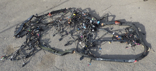 Porsche Cayenne II 92A S 3.0 Hybrid 2012 Main wiring harness ORIGINAL gebraucht - Hauptkabelbaum
