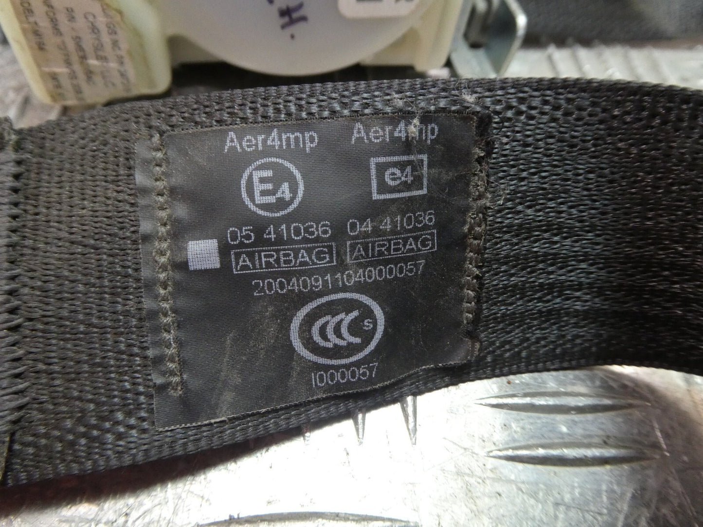 Jeep Grand IV WK2 2014 _ 2458034AE_ Sicherheitsgurt Vorne Rechts ORIGINAL gebraucht - Cherokee