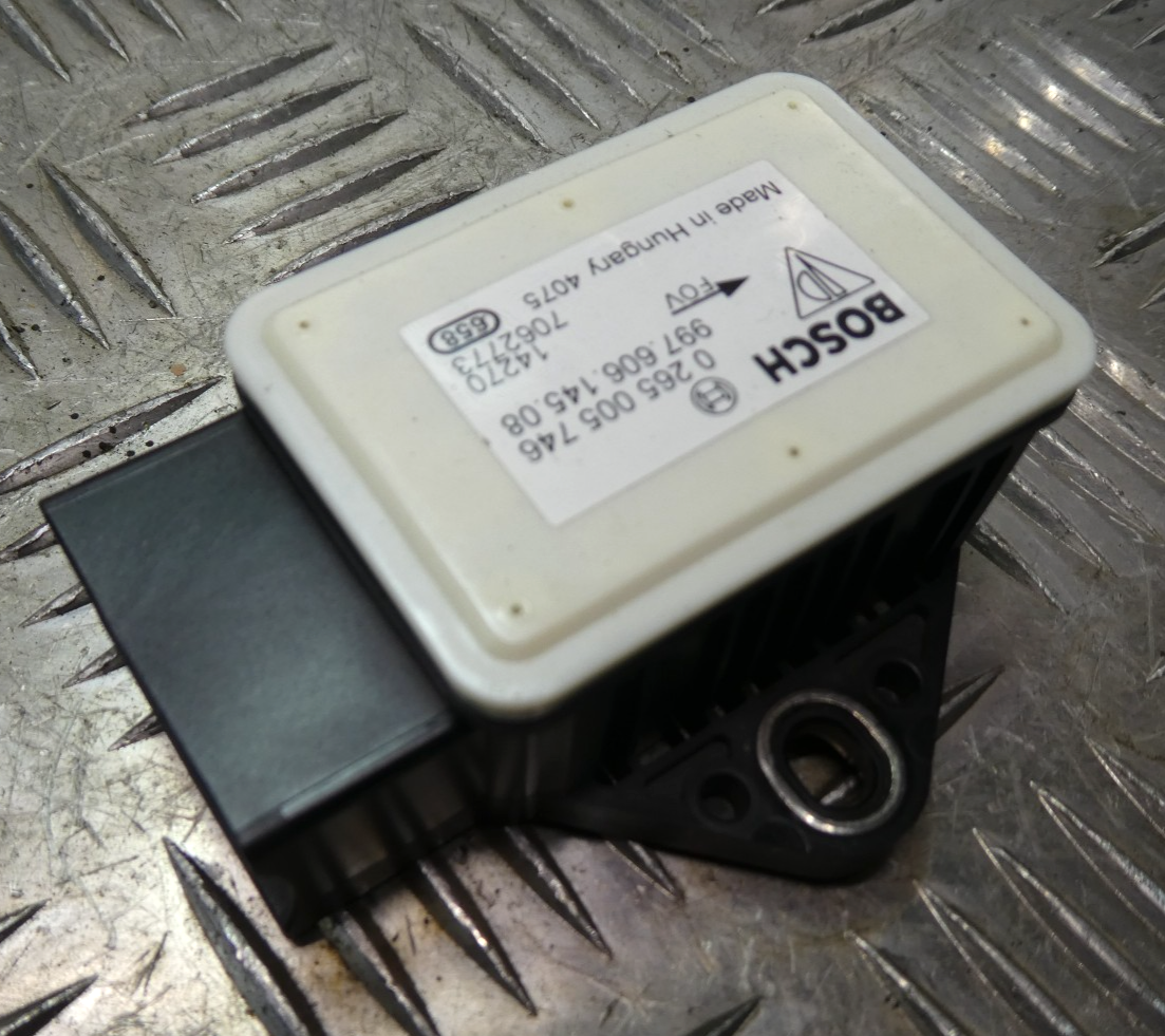 Porsche Panamera 970 Drehraten Sensor Beschleunigungssensor ORIGINAL gebraucht - 99760614508