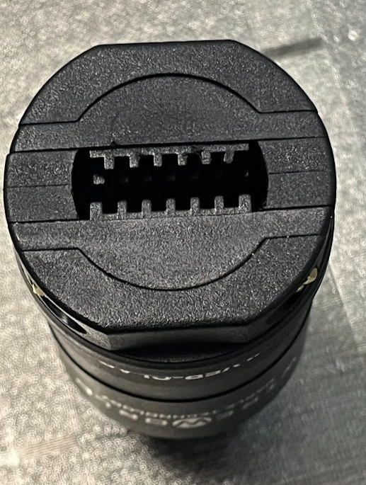 Silver-Clad OFC Copper 20A/250V Gerätestecker ORIGINAL gebraucht - plug IEC C19 High-End ORIGINAL gebraucht - Wireworld