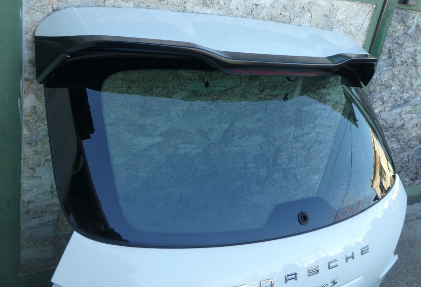 Porsche Cayenne S 92A C9A Weiß ohne Anbauteile USA model ORIGINAL gebraucht - Heckklappe