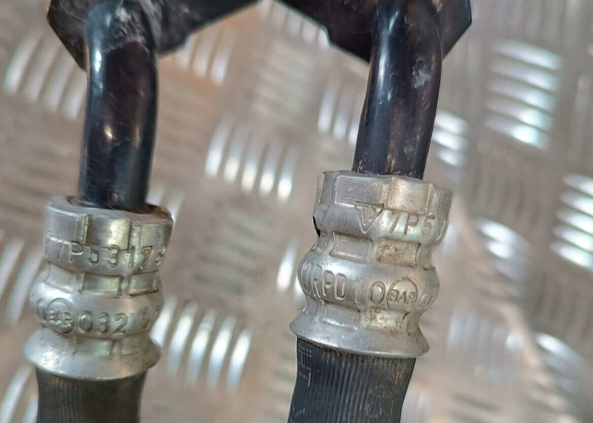 Porsche Cayenne S 92A Ölleitung Getriebekühler Leitung Rohr ORIGINAL gebraucht - 7P5317801CG