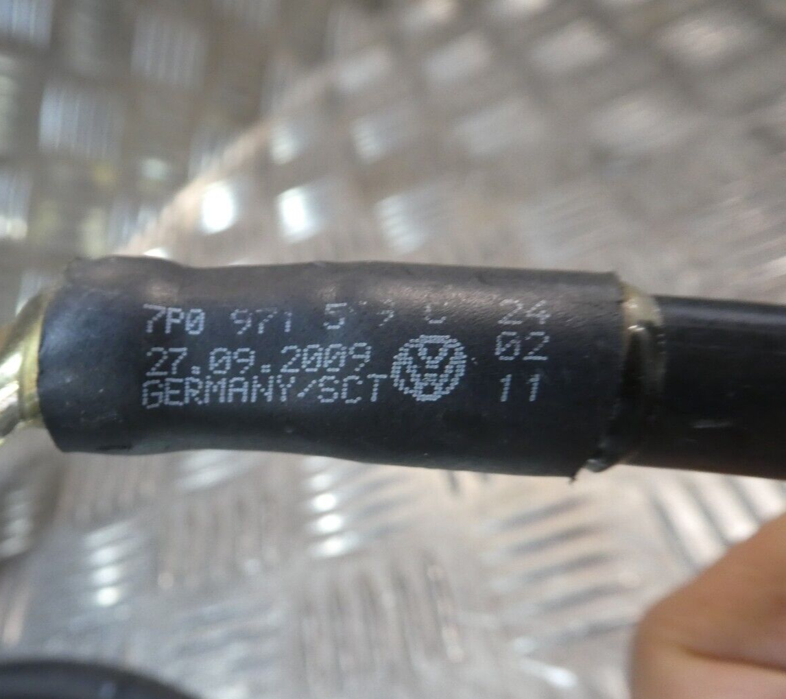 Porsche Cayenne 958 92A Batterie Plus-Kabel 7P0971599C ORIGINAL gebraucht - Leitungssatz