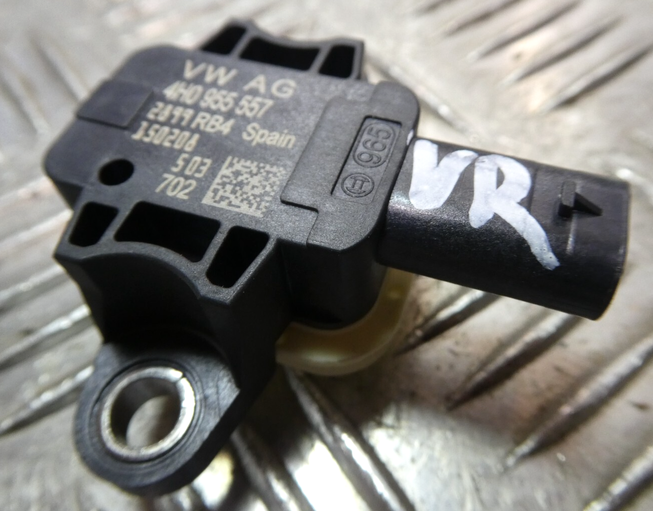 Porsche Macan 95B Sensor Vorne Rechts 4H0955557 ORIGINAL gebraucht - Seitenairbag