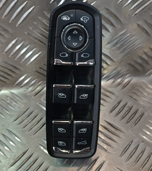 Porsche Cayenne S 92A Fensterheberschalter Vorne Links 7PP959858AE ORIGINAL gebraucht - Schalter