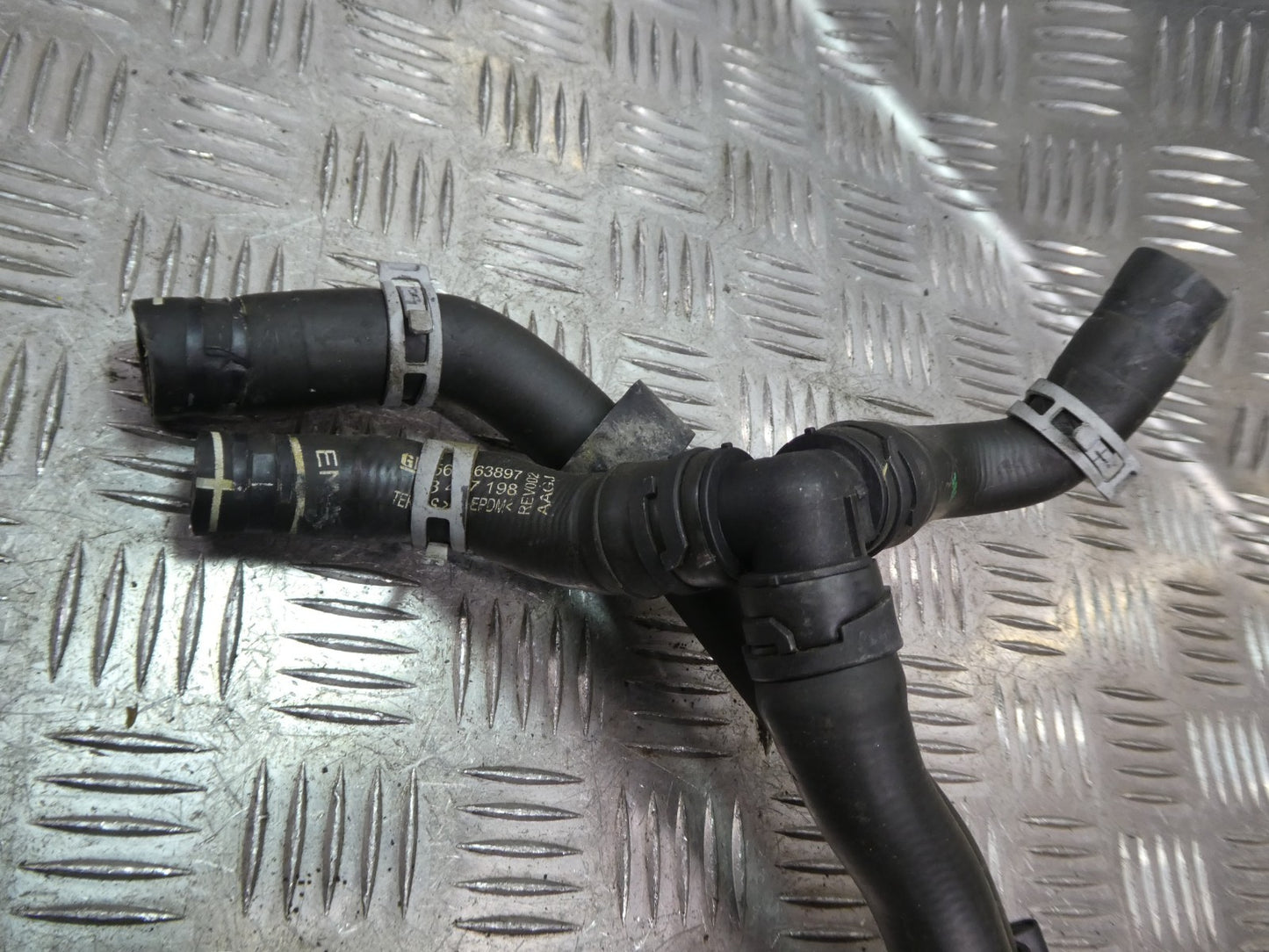 OPEL ASTRA K 1.0 TURBO 12V Orig. Kühlwasserschlauch 13497197 ORIGINAL gebraucht - 13497198