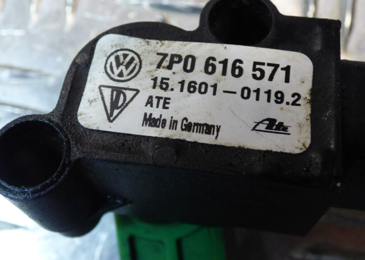 Porsche Cayenne 92A Höhenwertsensor Hinten 7P0616571 ORIGINAL gebraucht - Niveauregulierung