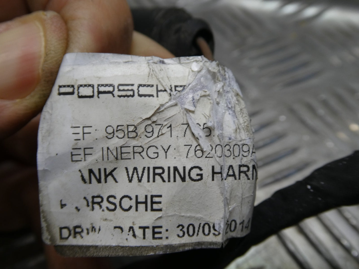 PORSCHE MACAN 3.0 TDI AdBlue-Steuergerät Kabelbündel 95B971765A ORIGINAL gebraucht - Kabelbaum