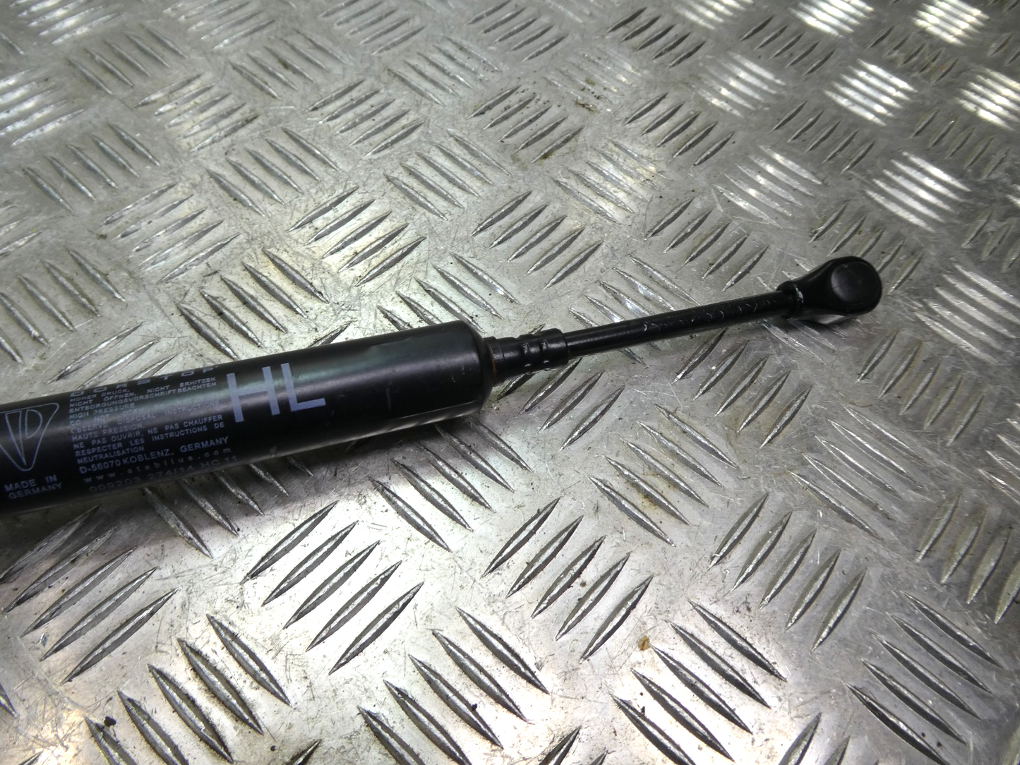 Porsche Panamera 970 Original Türbremse Hinten Links gebraucht - 97053615100