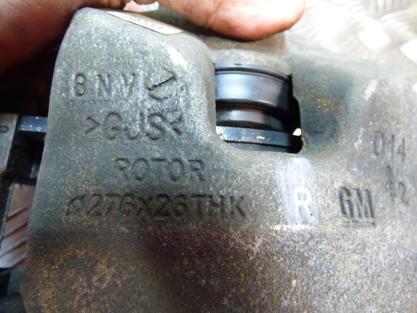 OPEL ASTRA K 1.4 TURBO Vorne Rechts Bremssattel GM mit Bremsbeläge ORIGINAL gebraucht - 39103795