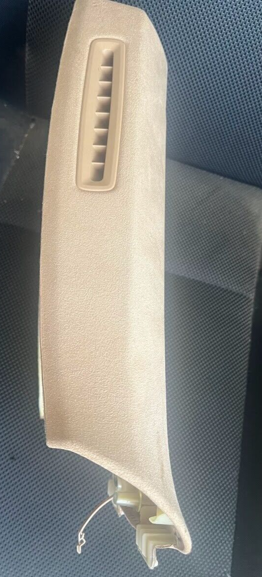 Porsche PANAMERA 970 Alcantara Verkleidung B-Säule beige vorne rechts ORIGINAL gebraucht - 970555194