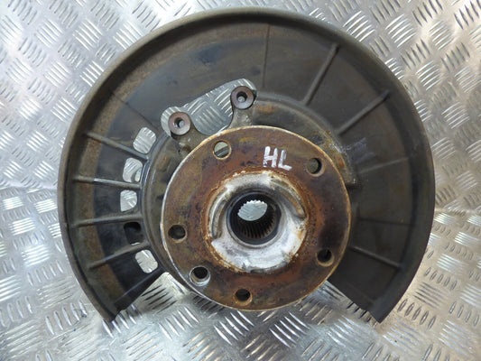 Porsche Cayenne II 92A hinten links 7P0609403D 7P0505435A ORIGINAL gebraucht - Achsschenkel