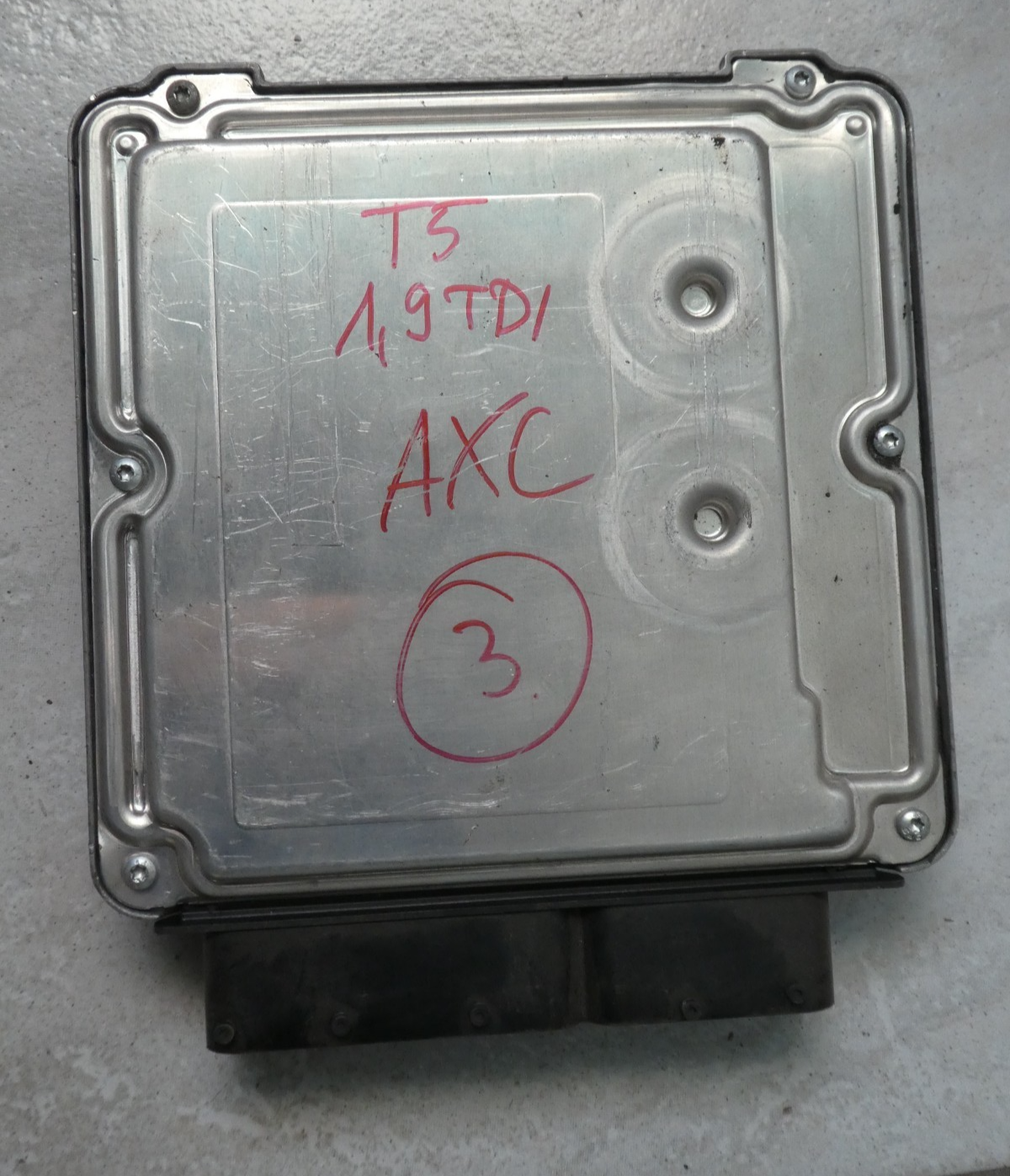 VW Transporter T5 MULTIVAN 2003-2016 Motorsteuergerät ECU 0281011856 ORIGINAL gebraucht - 038906016M