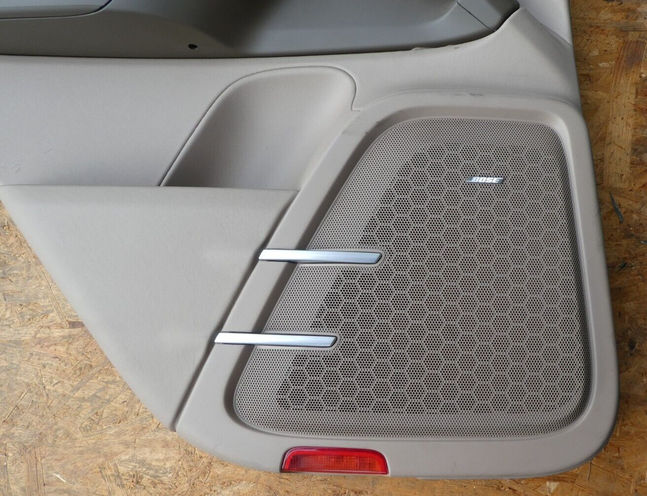 Porsche Cayenne 92A Türverkleidung Hinten Links + Rolo Umbra Tartufo ORIGINAL gebraucht - 7P5867211