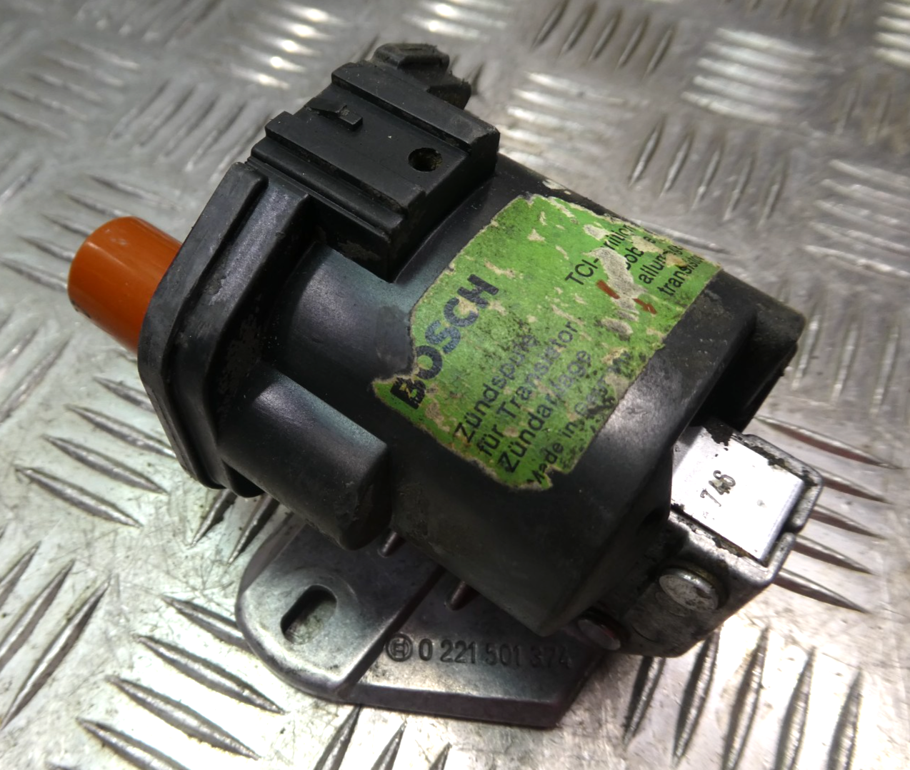 Mercedes-Benz W126 C126 Zündspule Zündmodul ORIGINAL gebraucht - 0001585603