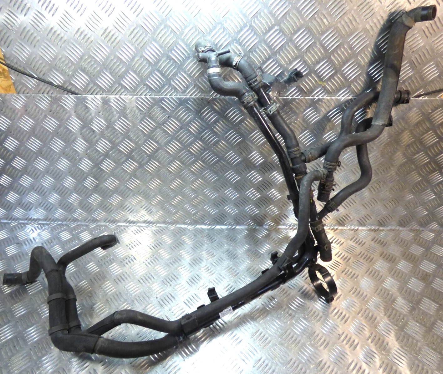 Porsche Cayenne 92A Hybrid Kühlwasserschläuche Satz ORIGINAL gebraucht - 7P0121070AB