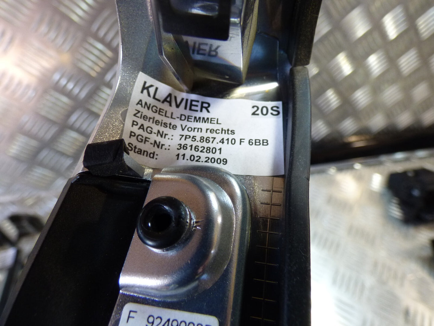 Porsche Cayenne 92A Zierleiste Dekorleiste Klavier Set Kit Satz ORIGINAL gebraucht - Innenzierleisten