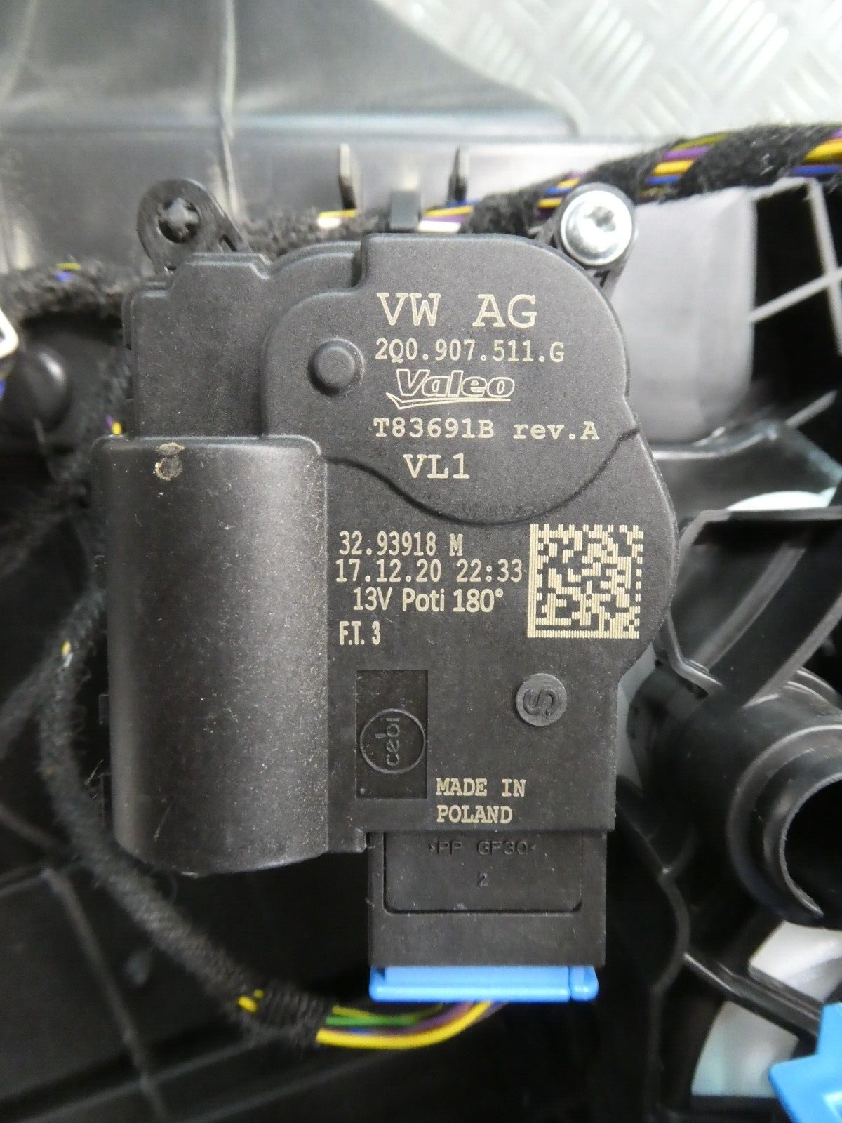 VW ID3 ID.3 Hochvoltheizung Innenraumheizung Gebläsekasten 1EA963581C ORIGINAL gebraucht - Volkswagen