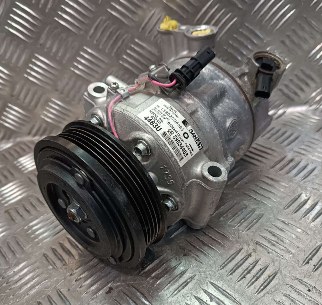 OPEL ASTRA K 1.0 TURBO 12V Original Klimakompressor Sanden GM 4463U gebraucht - 39034463