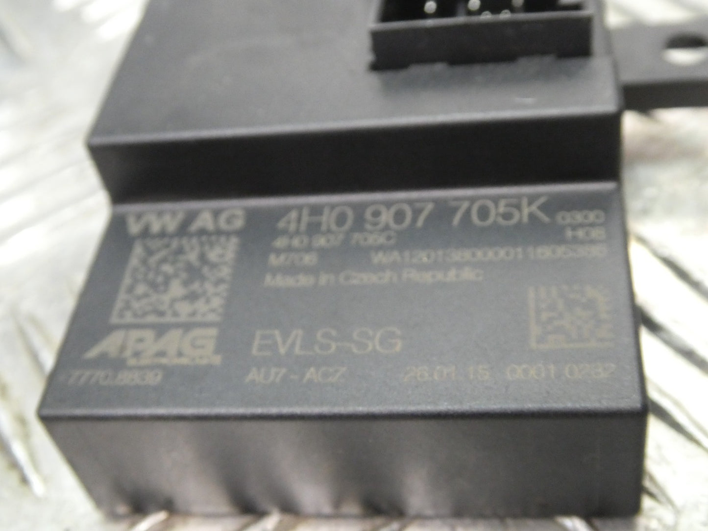 Porsche Macan 95B Steuergerät verstellbare Lenksäule 4H0907705K ORIGINAL gebraucht - elektrisch