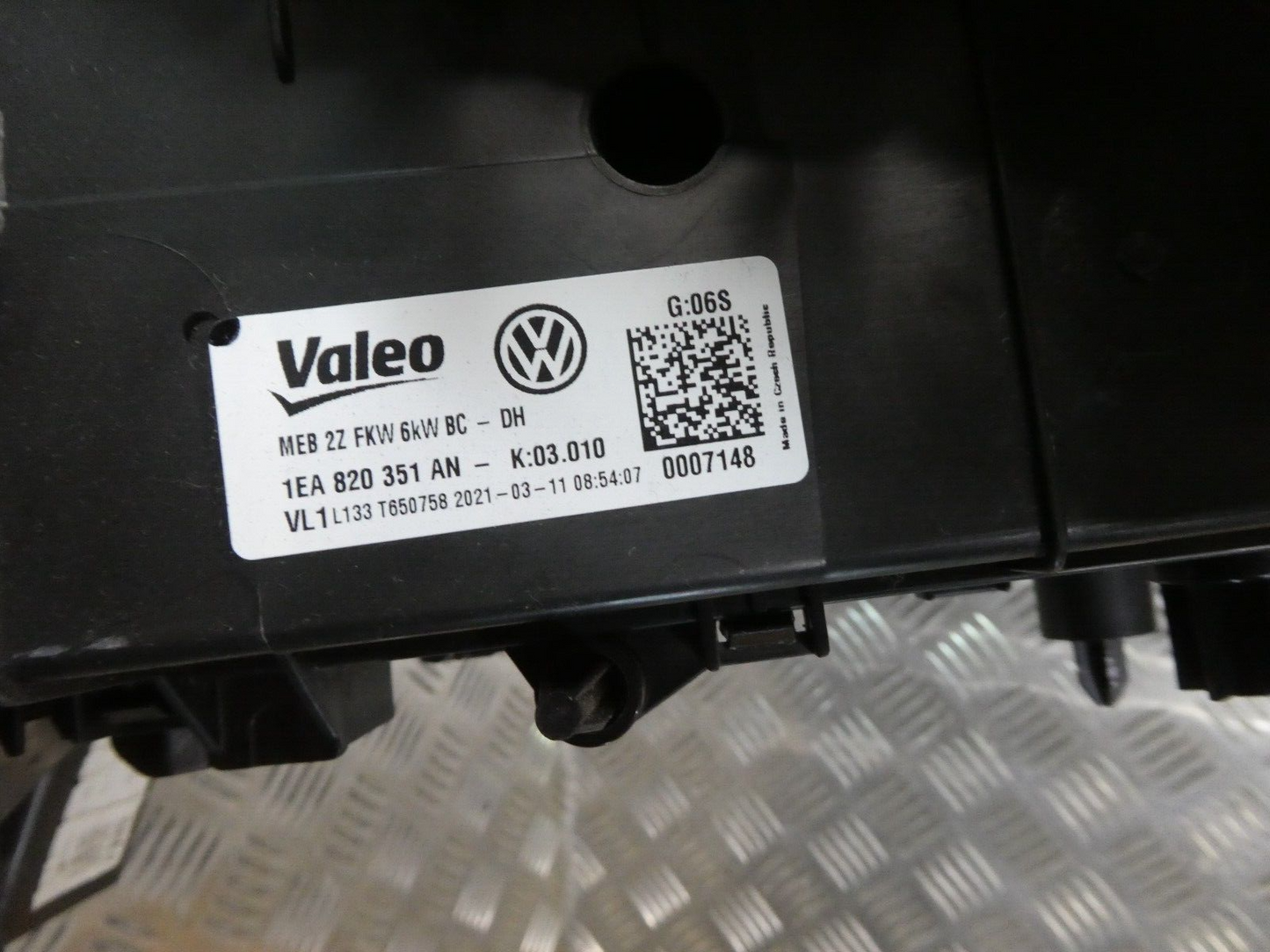 VW ID3 ID.3 Hochvoltheizung Innenraumheizung Gebläsekasten 1EA963581C ORIGINAL gebraucht - Volkswagen