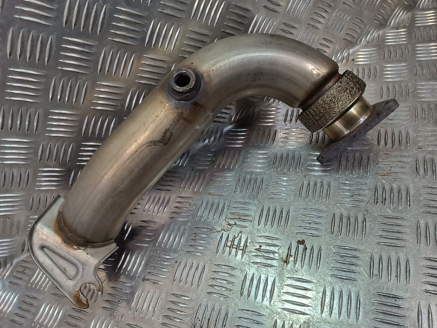 Jeep Grand WK2 3.0 CRD Auspuff Abgas Rohr Abgasrohr Auspuffrohr ORIGINAL gebraucht - Cherokee