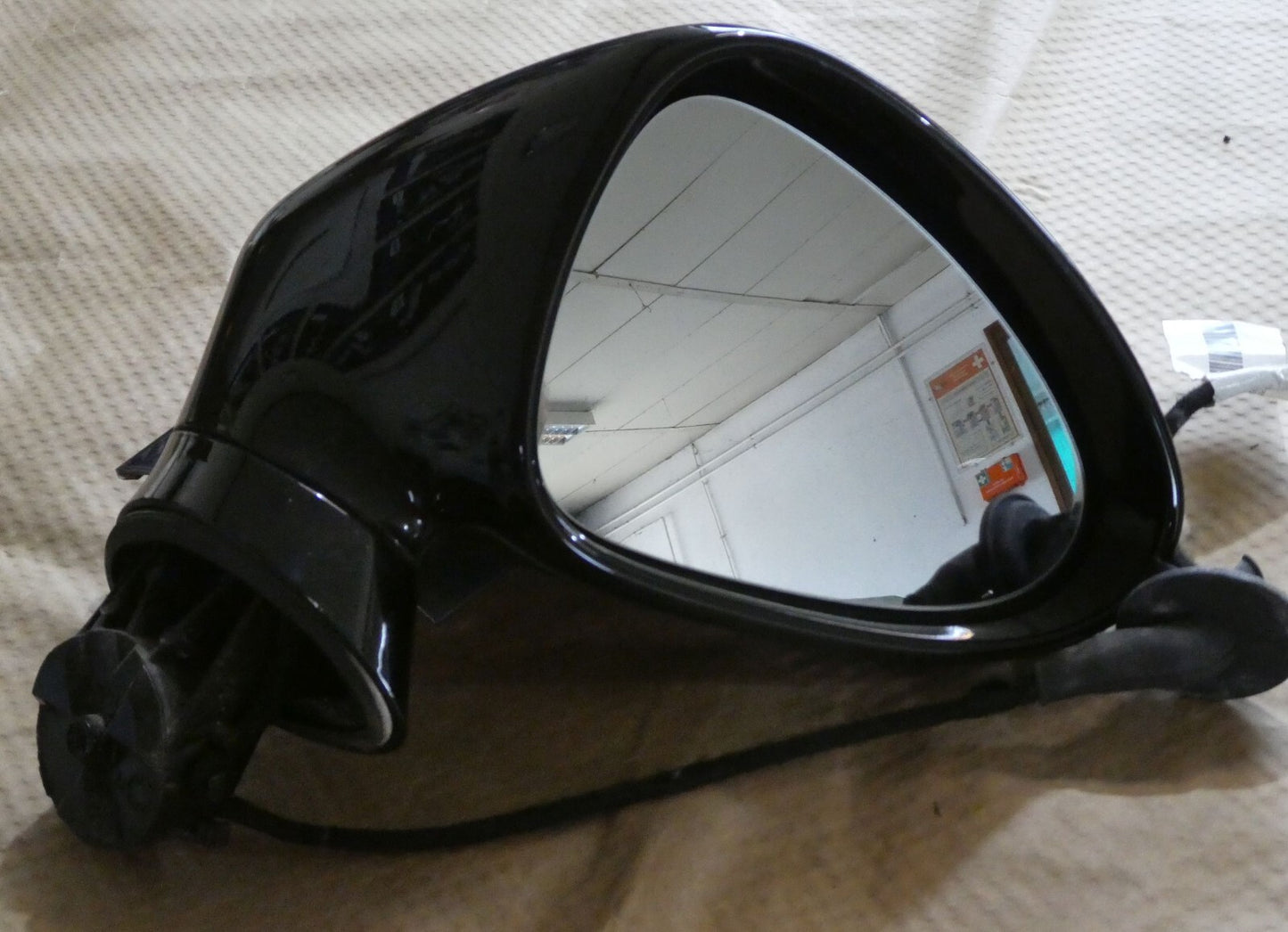 Porsche Panamer 970 Spiegel Aussenspiegel Rechts SCHWARZ 7 PIN ORIGINAL gebraucht - 97061266600