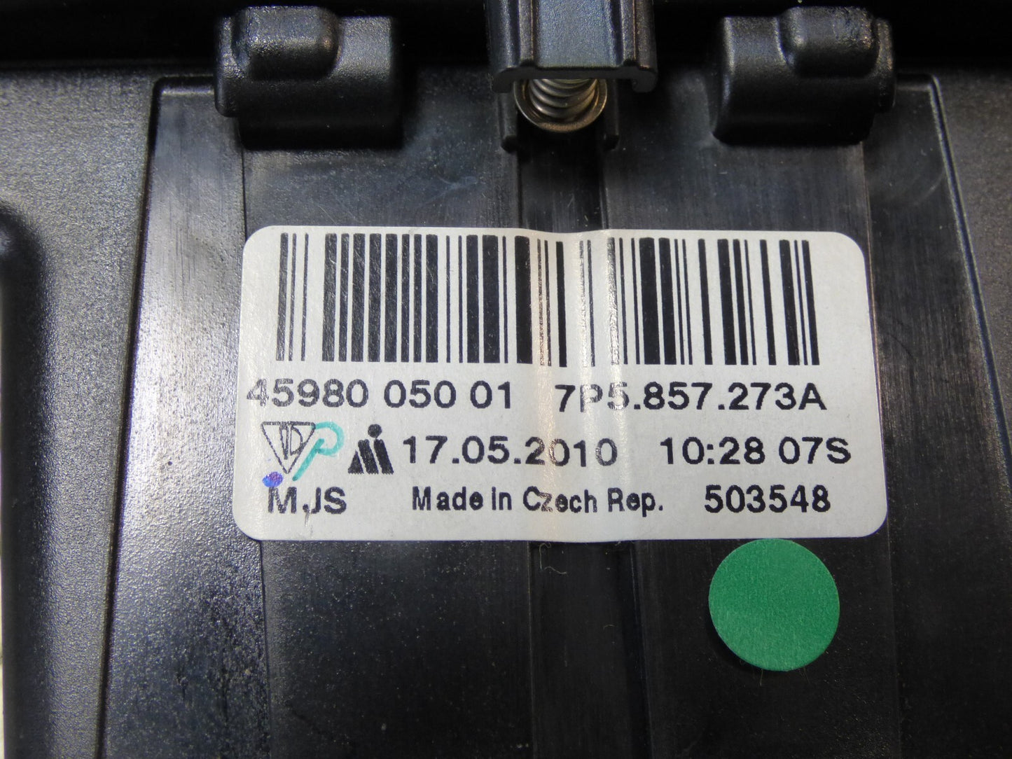 Porsche Cayenne S 92A Ascher 7P5857273A ORIGINAL gebraucht - Mittelkonsole