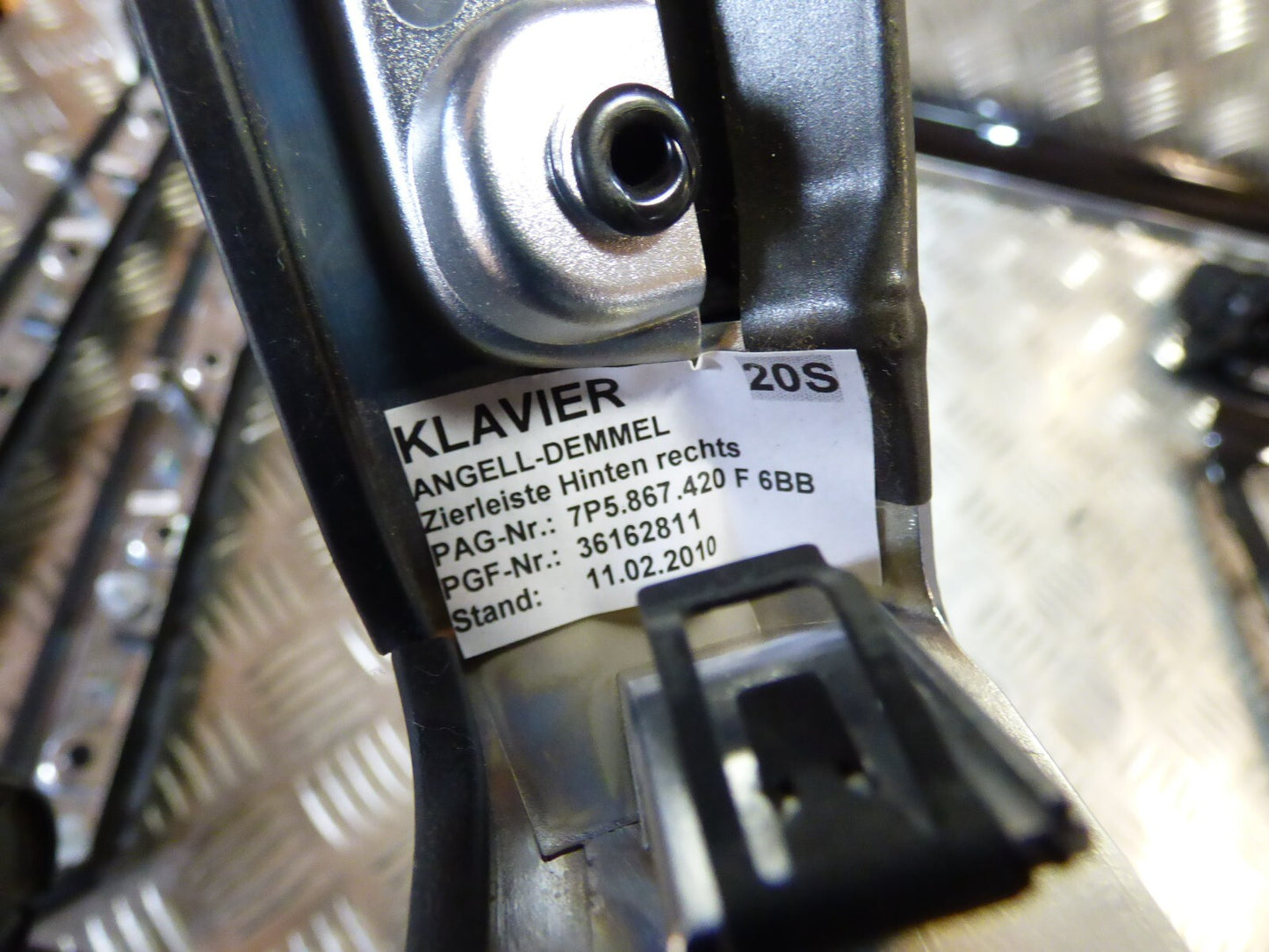 Porsche Cayenne 92A Zierleiste Dekorleiste Klavier Set Kit Satz ORIGINAL gebraucht - Innenzierleisten