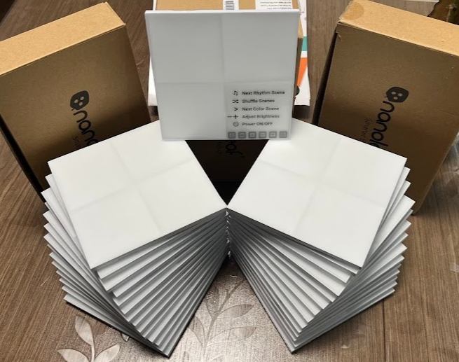 Canvas 29-teiliges Set quadratische LED-Lichtpaneele ORIGINAL gebraucht - Nanoleaf