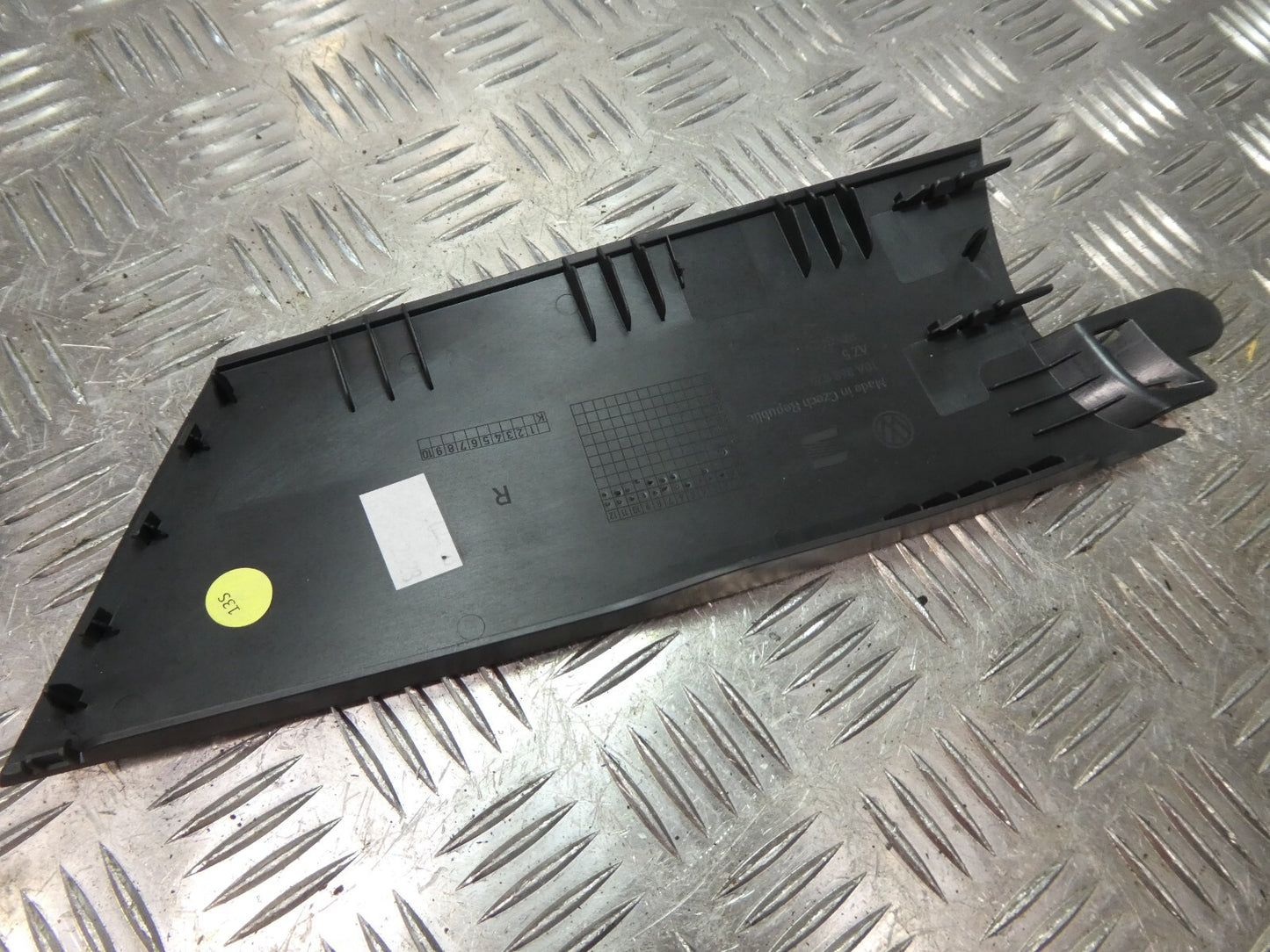 VW ID3 ID.3 A-Säulenverkleidung vorne rechts 10A868824 schwarz ORIGINAL gebraucht - Volkswagen