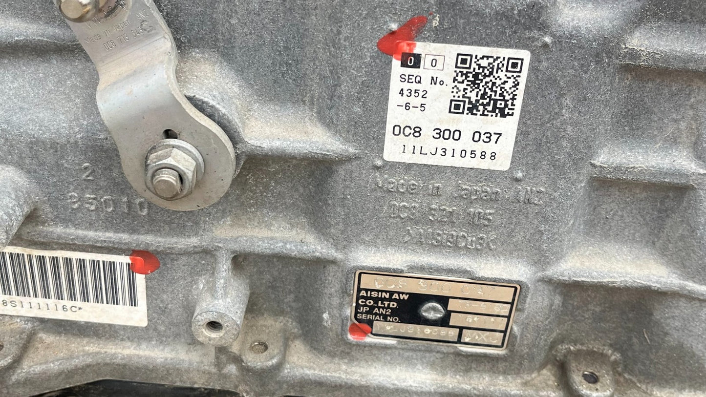 Porsche Cayenne S 92A 4.8 MXJ Getriebe Automatik 0C8300037 ORIGINAL gebraucht - Automatikgetriebe
