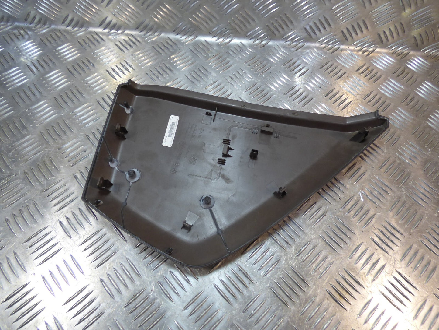 Porsche Cayenne 92A DE1 Armaturenbrett Seitenverkleidung UMBRA Braun ORIGINAL gebraucht - 7P5857175