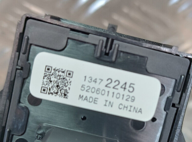 OPEL ASTRA K 1.4 Turbo Blinkerschalter Lenkstockschalter Links GM ORIGINAL gebraucht - 13472245