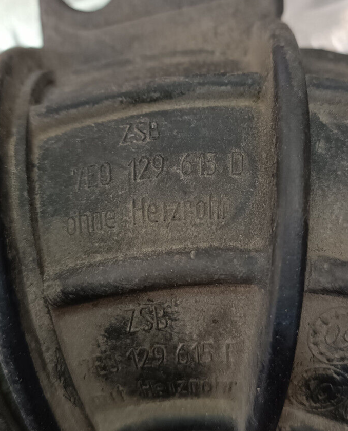 VW T5 2.0 TDI Lufteinlass Ansaugrohr Schlauch 7E0129615D ORIGINAL gebraucht - Transporter