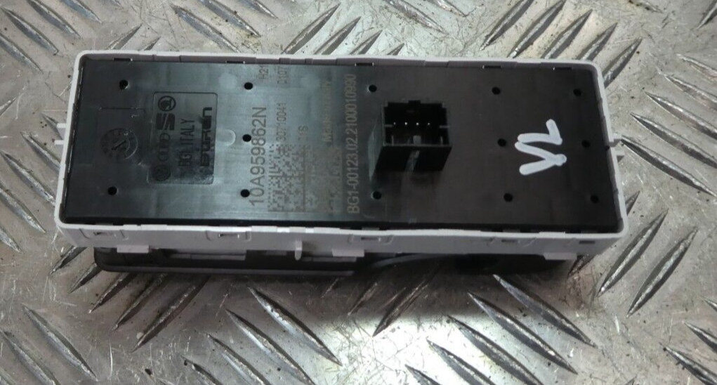 VW ID3 Schalter Fensterheber 2-fach Spiegelverstellung 10A959862N ORIGINAL gebraucht - Volkswagen